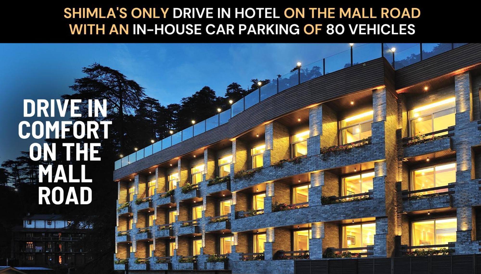 Marina- Shimla First Designer Boutique Hotel Buitenkant foto