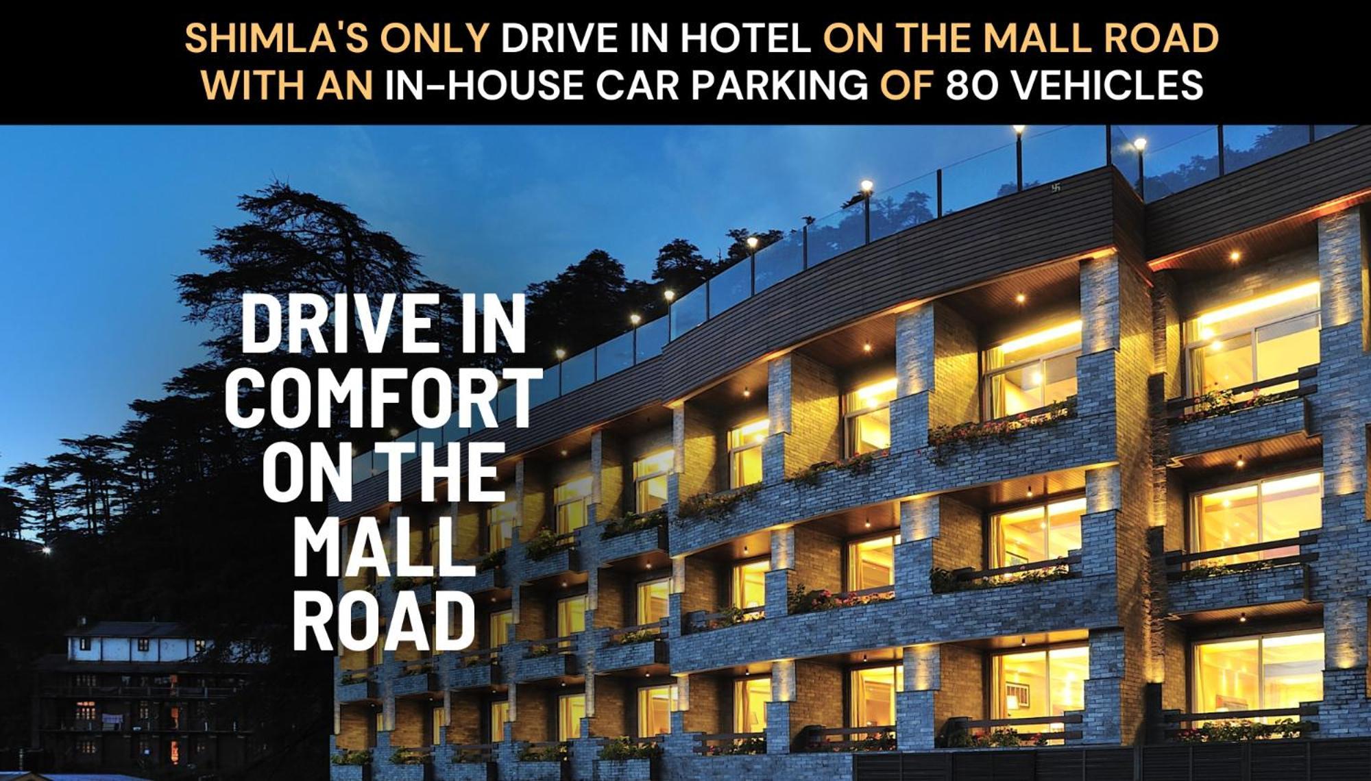 Marina- Shimla First Designer Boutique Hotel Buitenkant foto